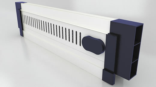 窗式自然通風(fēng)器ZCTL- 04（推拉型）